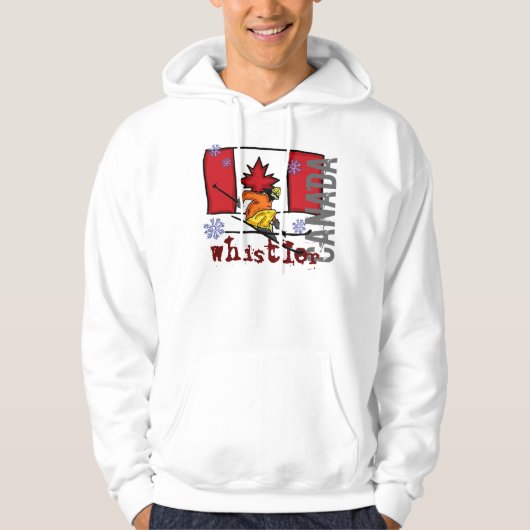 Whistler Canada ski hoodie (Voorkant)