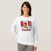 Whistler Canada ski hoodie T-shirt (Voorkant volledig)