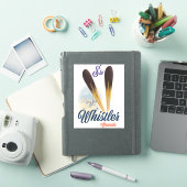 Whistler Canada ski-poster Sticker (iPad Cover)