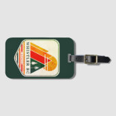 Whistler Canada Skisouvenir jaren 80 Bagagelabel (Voorkant (horizontaal))