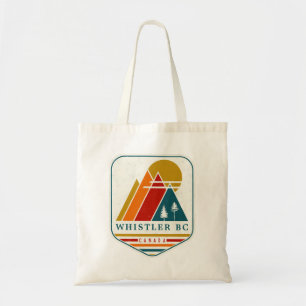 Whistler Canada Skisouvenir jaren 80 Tote Bag