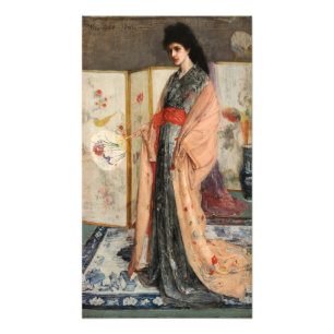 Whistler - De Prinses uit het Land van Porselein Foto Afdruk