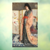 Whistler - De prinses uit het Land van Porselein Raamsticker (Vel 3)