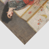 Whistler - De prinses uit het Land van Porselein Tissuepapier (Detail)