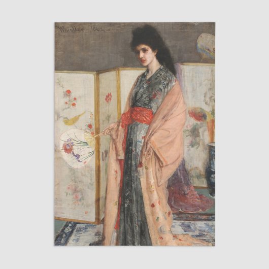 Whistler - De prinses uit het Land van Porselein Tissuepapier