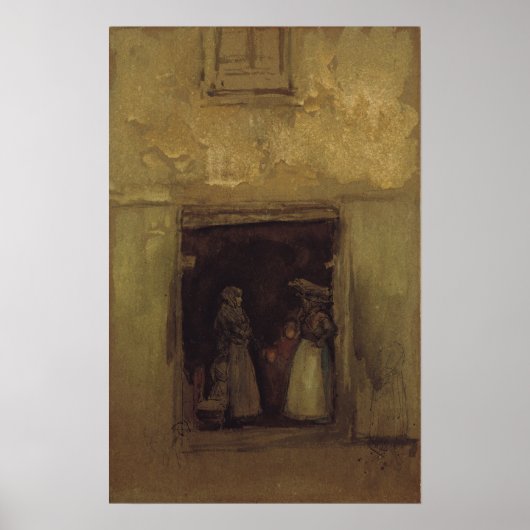 Whistler - De roddelaars Poster (Voorkant)