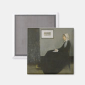 Whistler kunstwerk magneet (Voorkant / Achterkant)