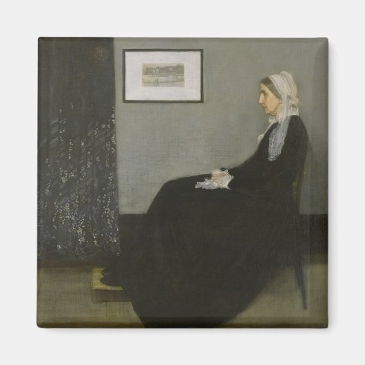 Whistler kunstwerk magneet (Voorkant)