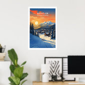 Whistler Muurkunst Ski Print 1 (Thuiskantoor)