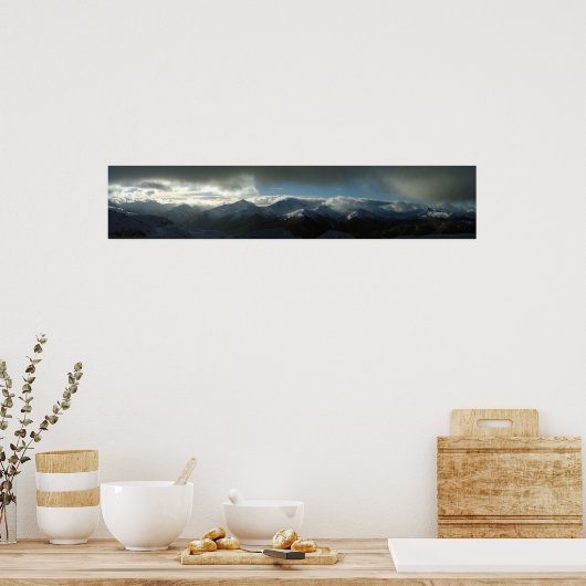 Whistler Panoramic Poster (Keuken)