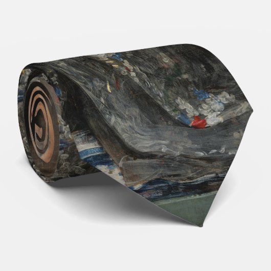 Whistler, prinses van de deelstaat Porcelain Fine  Stropdas (Opgerold)