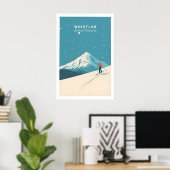 Whistler Ski Poster 1 (Thuiskantoor)