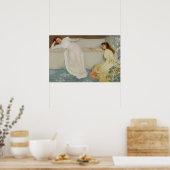 Whistler - Symfonie In Wit Poster (Keuken)