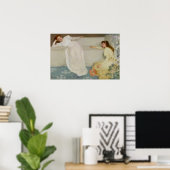Whistler - Symfonie In Wit Poster (Thuiskantoor)