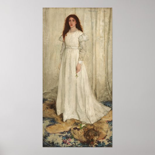 Whistler - Symfonie In Wit Poster (Voorkant)