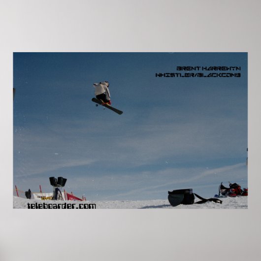 Whistler Teleboarding Poster (Voorkant)