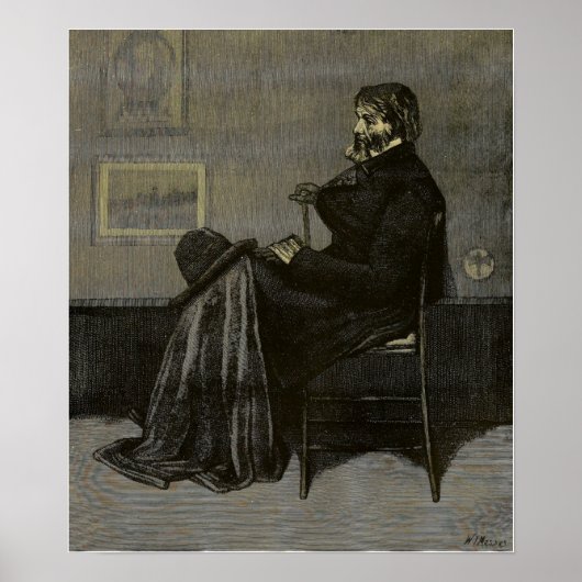 Whistler - Thomas Carlyle Poster (Voorkant)