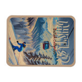 Whistler Vancouver Brits-Columbia Canada jaren '50 Magneet (Horizontaal)