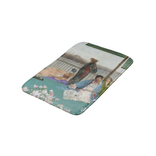 Whistler - Variaties in vleeskleur en groen Badmat (Gekanteld)