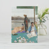 Whistler - Variaties in vleeskleur en groen Bedankkaart (Staand voorkant)