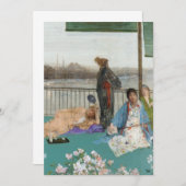 Whistler - Variaties in vleeskleur en groen Bedankkaart (Voorkant / Achterkant)