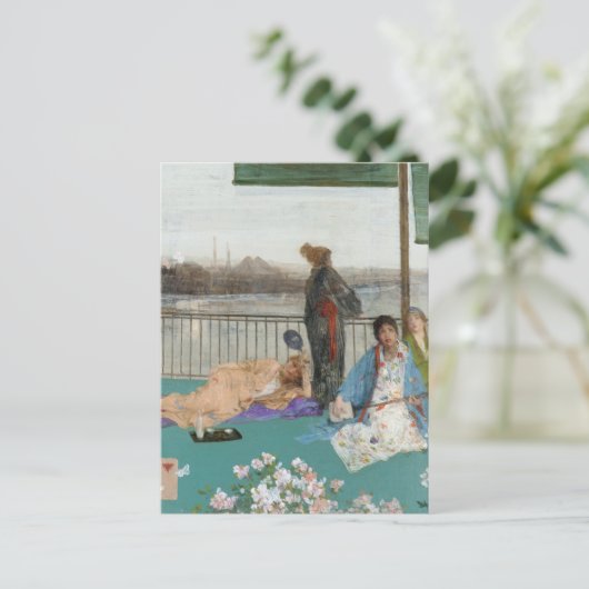 Whistler - Variaties in vleeskleur en groen Briefkaart (Staand voorkant)