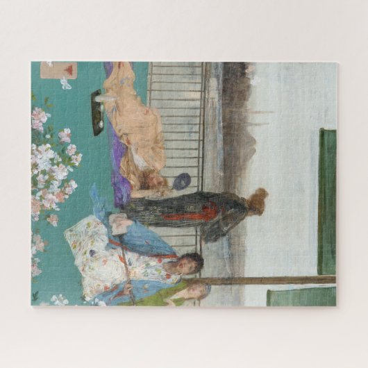 Whistler - Variaties in vleeskleur en groen Legpuzzel (Horizontaal)