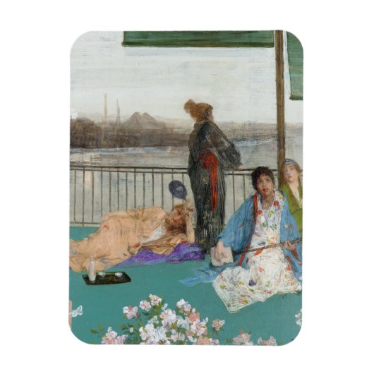 Whistler - Variaties in vleeskleur en groen Magneet (Verticaal)