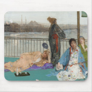 Whistler - Variaties in vleeskleur en groen Muismat