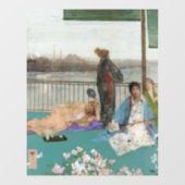 Whistler - Variaties in vleeskleur en groen Raamsticker (Vel)