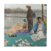 Whistler - Variaties in vleeskleur en groen Tegeltje (Voorkant)