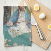 Whistler - Variaties in vleeskleur en groen Theedoek (Quarter Fold)