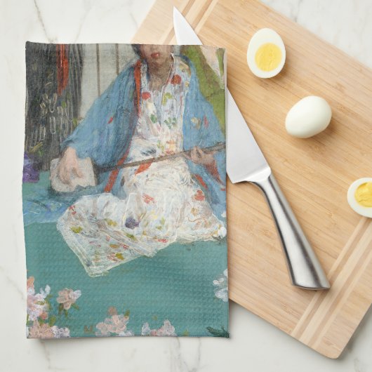 Whistler - Variaties in vleeskleur en groen Theedoek (Quarter Fold)