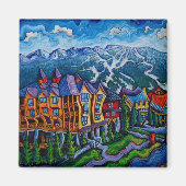 Whistler Village Magneet (Voorkant)