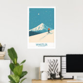 Whistler-wandkunstdruk - Brits-Columbia 1 Poster (Thuiskantoor)