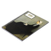 Whistlers moeder door James Abbott McNeill Whistle Notitieboek (Linkerzijde)