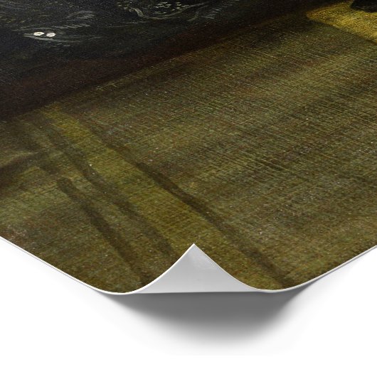 Whistlers moeder door James Abbott McNeill Whistle Poster (Hoek)