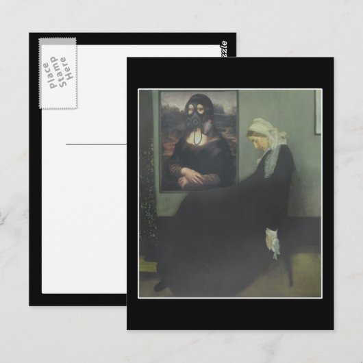 Whistlers moeder kreeg Gassed Briefkaart (Voorkant / Achterkant)