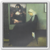 Whistlers moeder werd vergast door Mona Lisa Sticker (Voorkant)