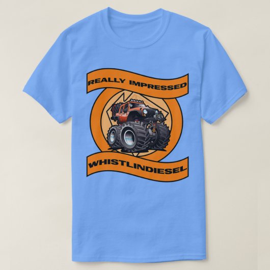 Whistlindiesel Monster Truck 2 T-shirt (Design voorkant)