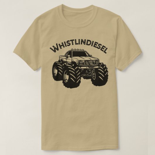 Whistlindiesel Monster Truck 5 T-shirt (Design voorkant)