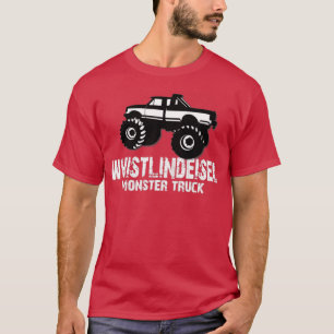 Whistlindiesel Monster Truck 6 T-shirt