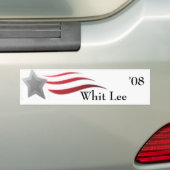 Whit Lee for President Bumpersticker (Op auto)