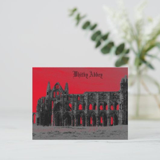 Whitby Abbey Briefkaart (Staand voorkant)