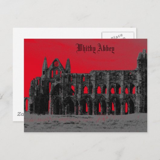 Whitby Abbey Briefkaart (Voorkant / Achterkant)