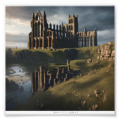 Whitby Abbey Foto Afdruk (Voorkant)