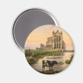 Whitby Abbey III, Whitby, Yorkshire, Engeland Magneet (Voorkant / Achterkant)