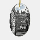 Whitby Abbey Keramisch Ornament (Links)