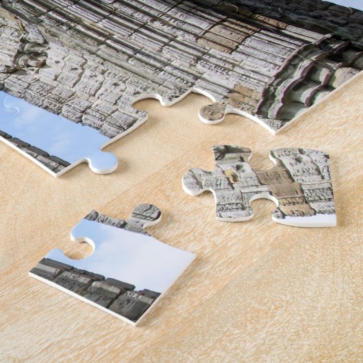 Whitby Abbey. Legpuzzel (Zijkant)