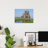 Whitby Abbey North Yorkshire Poster (Thuiskantoor)